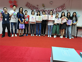 秋日暖阳，爱在QM球盟会 -----记第三季员工生日会